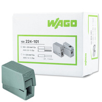 100x konektor osvětlení Rychlokonektor WAGO 224-101 pro KABEL 0.5-2.5 mm