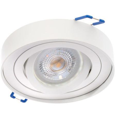 Halogenová Podhledové svítidlo GU10, TUBA SPOT Nastavitelná Kulatá Bílá 20mm MIDI LUMILED