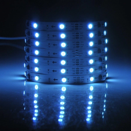 LED pásek RGB 12W 300lm 120° bílý stmívatelný Sanico Goldlux