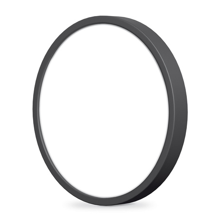 Plafond LED stropní svítidlo pro povrchovou montáž 20W 2500lm 4000K neutrální černá Videx