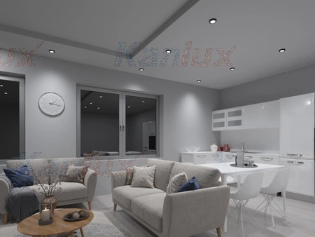 Kruhová podhledová svítidla nastavitelná GU5.3 GU10 černá Morta Kanlux