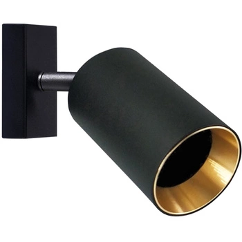 Nástěnné svítidlo Reflektorové nástěnné a stropní LED svítidlo 1 x GU10 MARIBEL Black GOLDLUX (Polux)