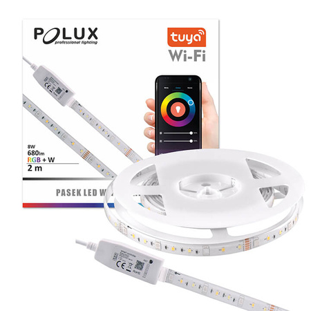 LED pásek 230V 8W RGB CCT IP65 WIFI Smart TUYA 2m