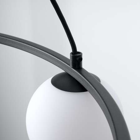 YOLI 3 Lustr Závěsné svítidlo 3xG9 Černá Moderní SOLLUX