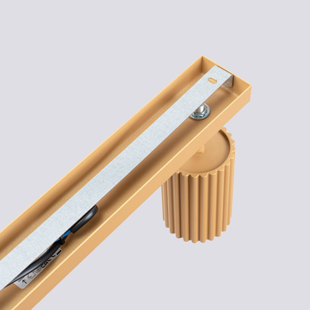 Bodové reflektorové stropní svítidlo Tuba 3x GU10 Gold Carbon Deep Space SL.1562 Sollux