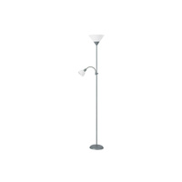 Stojací stojací lampa E27 Silver Classic Action 4028 Rabalux