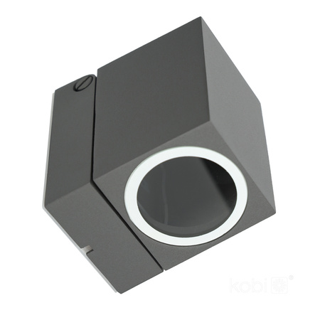 Zahradní venkovní nástěnné svítidlo GU10 IP44 Grey Quazar Kobi