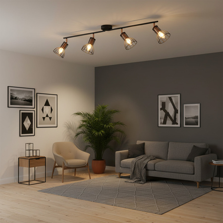 Nástěnné svítidlo Spot Sofia 4xE14 GOLDLUX (Polux)