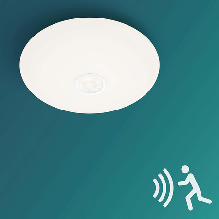 Přisazené LED stropní svítidlo MAUVE 16W 4000K 32cm kulaté s pohybovým senzorem PHILIPS