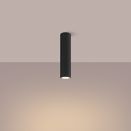 Stropní svítidlo Tuba Spot GU10 Black Carbon Deep Space SL.1570 Sollux