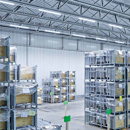 Hermetické Prachotěsné svítidlo 2x T8, G13 IP65 60cm + LED Trubice 9W 6500K LUMILED