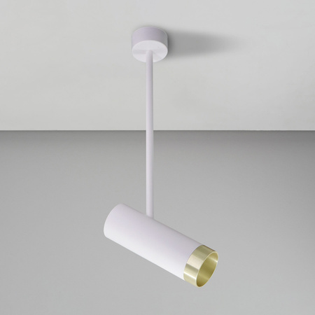 GU10 White Gold PORTO Sanico Goldlux Bodové reflektorové stropní svítidlo