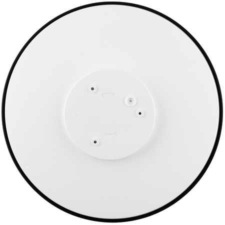 Stropní LED plafón s povrchovou montáží 36W 4000K CELIS Round IP44 Black Ring ALS LUMILED