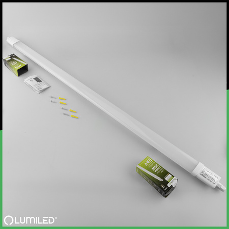 Vodotěsné LED dílenské světlo 120cm garážové světlo 36W 4000K vodotěsné RAY LUMILED