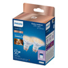 2x LED žárovka GU10 4,7W = 50W 2700-6500K 36° SMART WiFi Philips WiZ