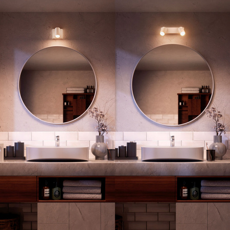 Reflektorové stropní svítidlo 3x GU10 IP44 bílé Kosipo Philips