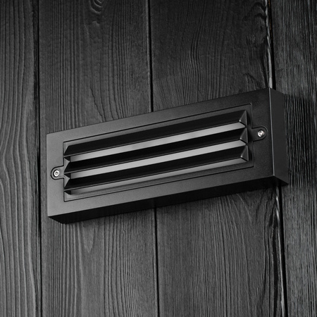 Zahradní nástěnné svítidlo Elevation LED nástěnné svítidlo 6W ČERNÁ POLA