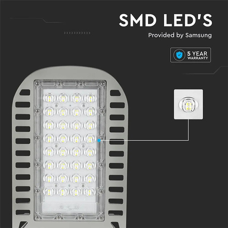 Pouliční lampa LED 50W 4000K SAMSUNG CHIP VT-54ST V-TAC