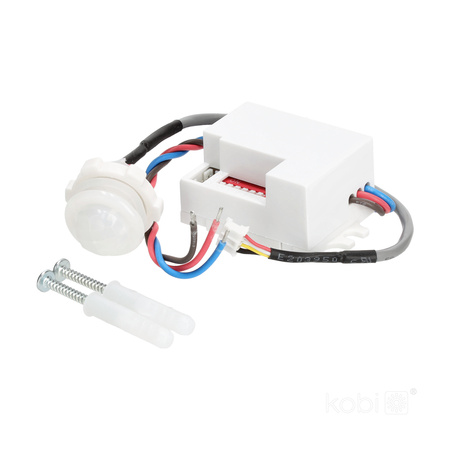 PIR LX42 360ST Detektor pohybu a soumraku s venkovním senzorem KOBI