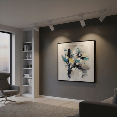 GU10 White MILANO Sanico Goldlux track reflektor