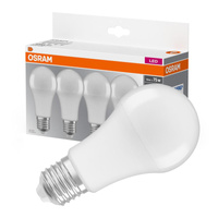 4x LED žárovka E27 A60 11W = 75W 1055lm 2700K Teplá bílá 300° OSRAM