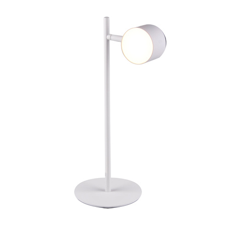 LED stolní stolní lampa 4.2W KUBIK bílá 3000K GOLDLUX (Polux)