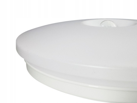 Stropní světlo Plafond LED 24W 1920lm 4000K neutrální bílá IP44 s pohybovým a soumrakovým senzorem Ecolight