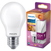 LED žárovka E27 A60 10.5W = 100W 1521lm 2700 Teplá bílá Filament Milky PHILIPS Stmívatelné