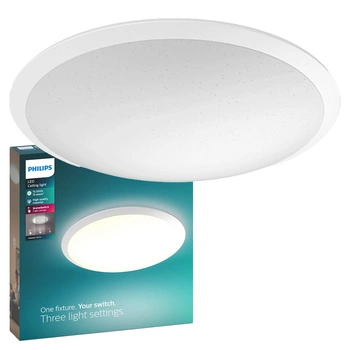 LED stropní stropní svítidlo 18W 4000K Bílá 35cm PHILIPS CAVANAL 40K