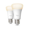 2x LED žárovka E27 A60 9,5W = 75W 1100lm 2700K teplá bílá SMART Smart Bluetooth ZigBee White Philips HUE