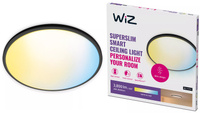 Plafond LED stropní světlo 32W CCT černé SMART WiFi WiZ