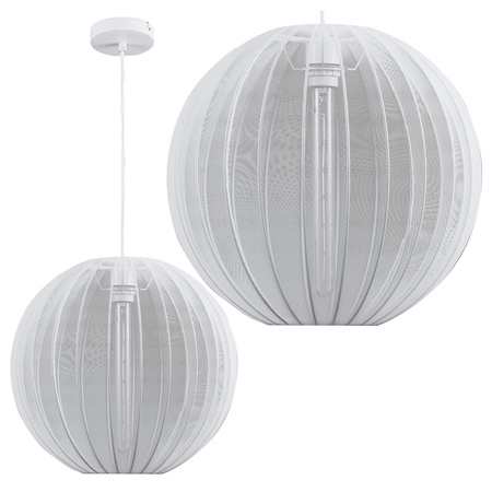 Stropní závěsné svítidlo E27 bílé JAPANDI Sanico Goldlux