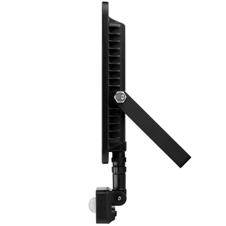 LED Reflektor snímač pohybu 100W, 11000lm 4000K IP65 Černá ZUME ALS LUMILED