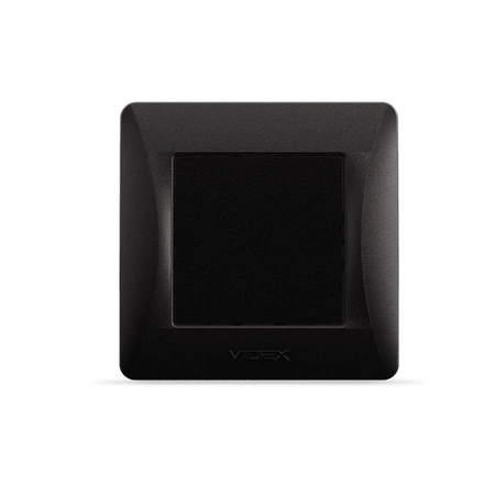 Kryt pro rámeček zásuvky spínače černý BINERA VIDEX