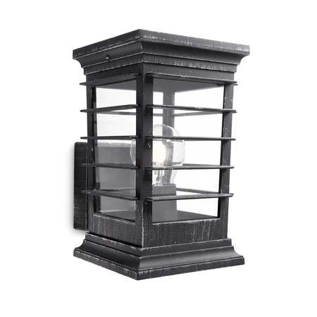 Zahradní lampa LED nástěnná lampa PATIO myGarden E27 IP44 šedá PHILIPS