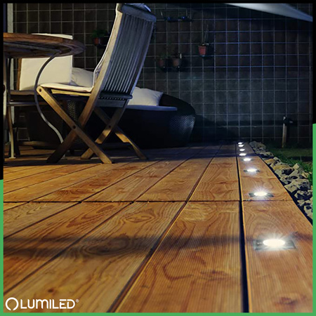 Venkovní osvětlení GU10, IP65 IK09 Čtvercová CATIO 2 LUMILED