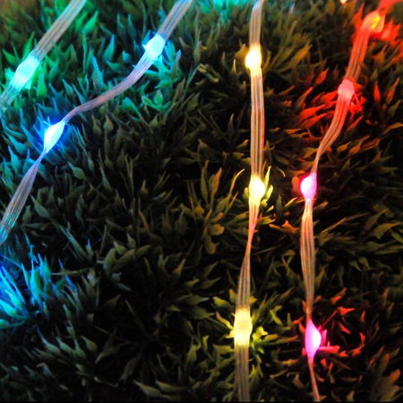 LED řetěz 10W 120° průhledný stmívatelný Sanico Goldlux