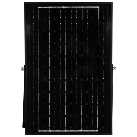 Solární halogenový reflektor LED 100W Zahradní lampa 4000K IP65 PIR senzor pohybu + dálkové ovládání FULGOR LUMILED