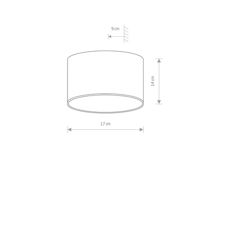 Zahradní lampa Venkovní nástěnná lampa ELLIPSES LED 8181 V2 2x5W 3000K IP54 Černá a zlatá Nowodvorski