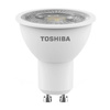 LED halogenová žárovka GU10 4W = 50W 345lm 3000K Teplá bílá bodové světlo TOSHIBA