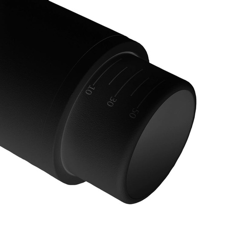 Mica GU10 ZOOM Track Light 3fázové stropní světlo Black Milagro