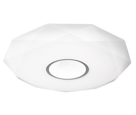 Plafond LED stropní svítidlo DIAMOND 24W 2040lm 39cm GOLDLUX (Polux) + dálkové ovládání 3000K-6500K