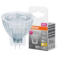LED MR11 reflektor GU4 2,8W = 20W 184lm 2700K teplý CRI90 12V 36° stmívatelný SUPERSTAR Osram