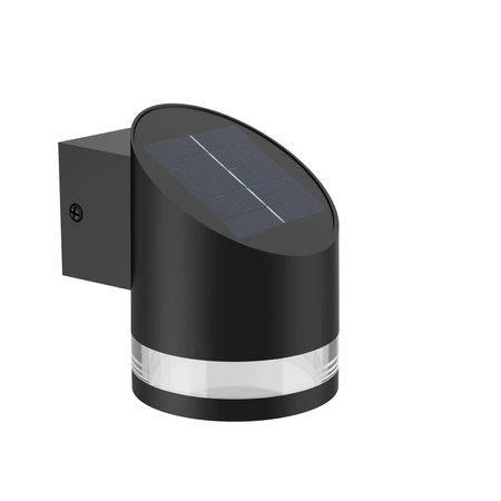 LED solární fasádní nástěnná lampa FYVE 1,5W 2700K IP44 Soumrakový senzor PHILIPS