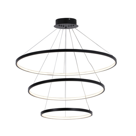 Závěsná lampa 60W 8000lm 4000K Neutrální 120° Černá LEA Sanico Goldlux