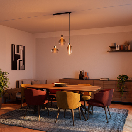 Dekorativní LED žárovka E27 4,8W = 10W 100lm 1800K teplá bílá 320° kouřové vlákno stmívatelná Vintage 1906 Osram