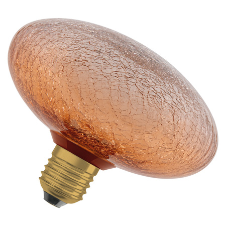 LED žárovka E27 Frost 3,5W 300lm 2700K teplá bílá Decorative Flat Orange Osram