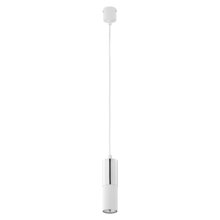 ELIT WHITE Závěsné stropní svítidlo Bílá a stříbrná Moderní GU10 4356 TK Lighting