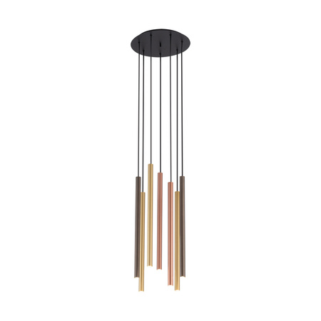 Stropní závěsné svítidlo 7x G9 zlaté moderní LASER 490 10704 Nowodvorski