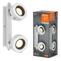 Stropní nástěnné svítidlo LED pro povrchovou montáž 10,5 W 450 lm CCT Dekorativní bílý bod Venus Ledvance